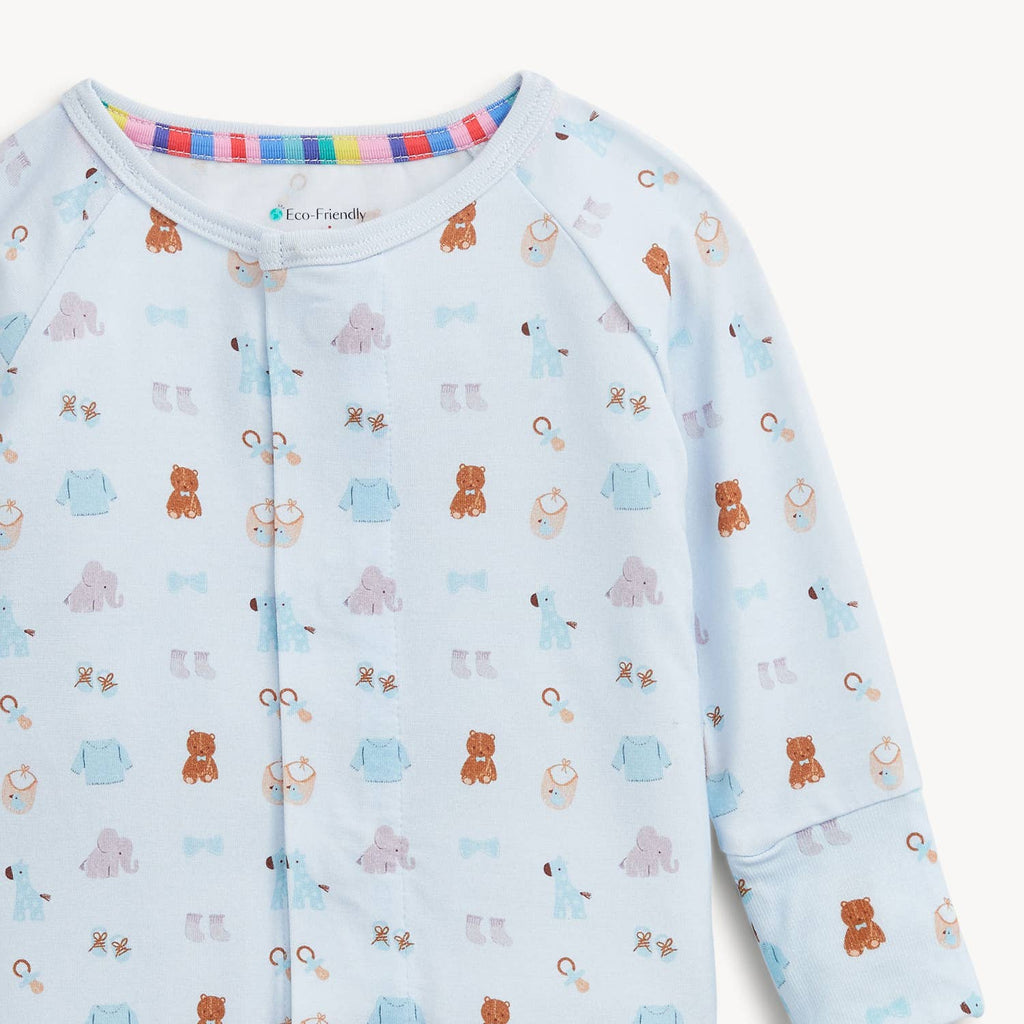 NURSERY NOSTALGIA BLUE MODAL CONV COVERALL