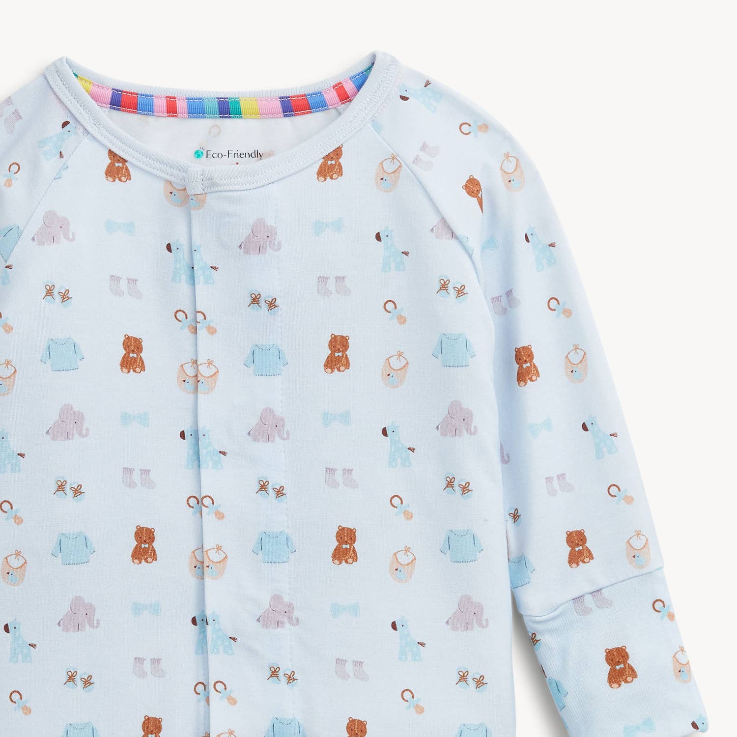 NURSERY NOSTALGIA BLUE MODAL CONV COVERALL