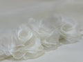 White Floral Baby Headband