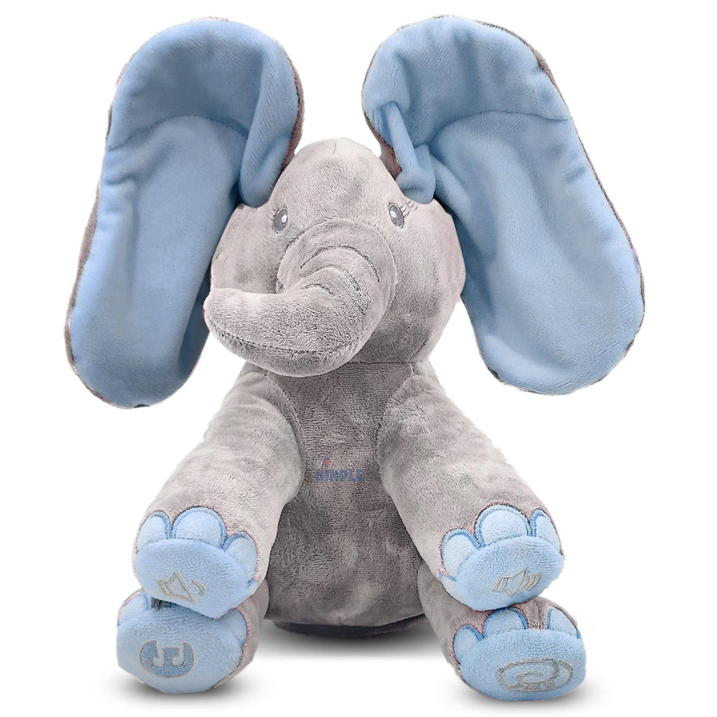Kyle Singing Elephant w Peek-a-Boo, Stuffed Animal Toy