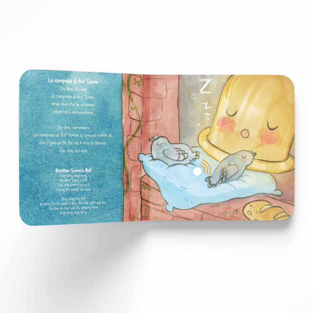 My first Italian book that sings lullabies