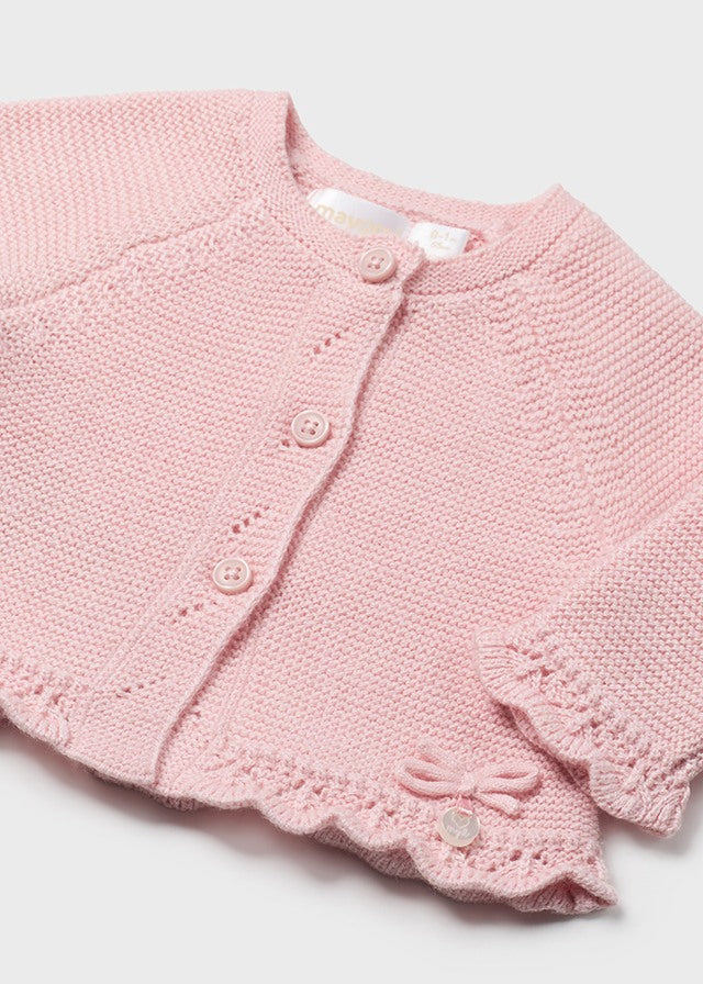 Knit long cardigan