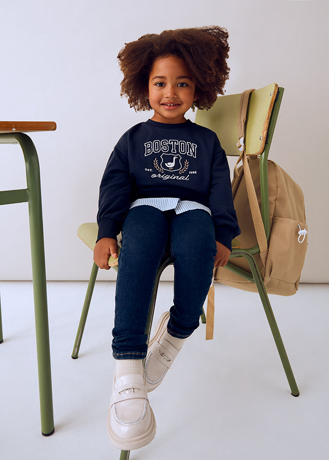 Basic denim pants- dark