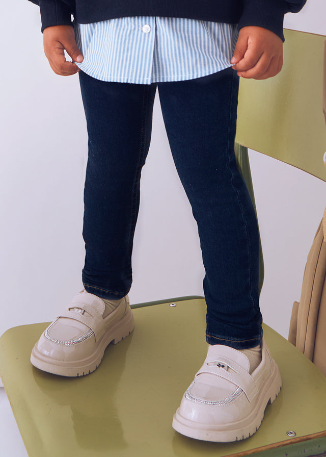 Basic denim pants- dark