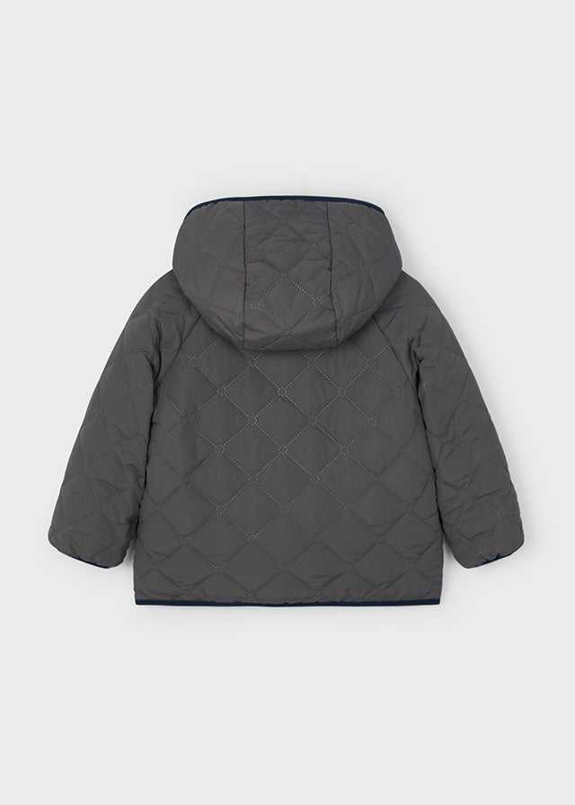 Reversible coat - faux sherpa