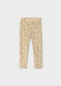 Print velvet leggings