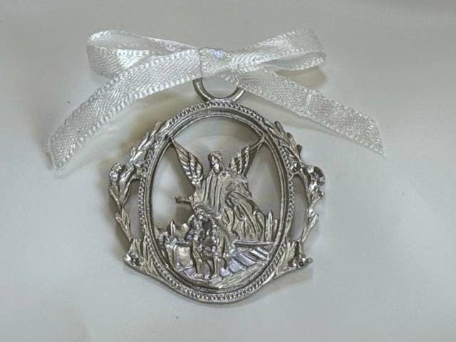 Guardian Angel Crib Medal
