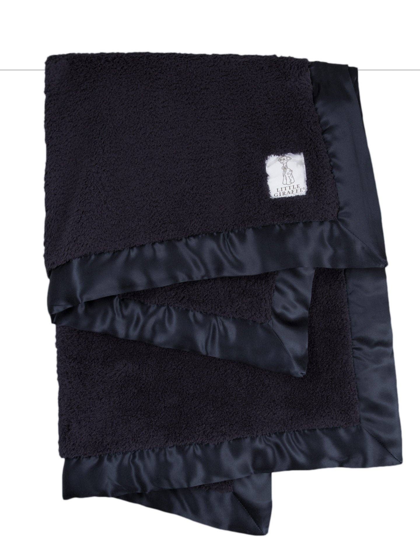 Chenille Baby Blanket: Unboxed / Silver