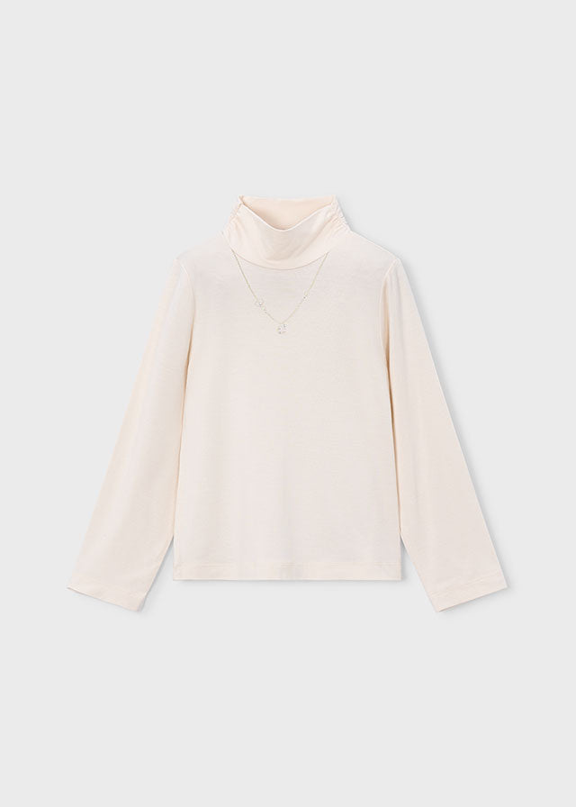 Viscose basic turtleneck