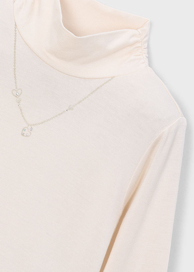 Viscose basic turtleneck