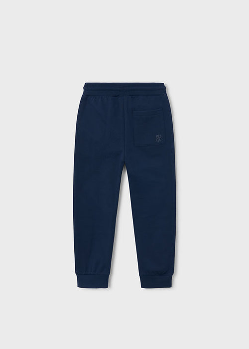 Basic cuffed fleece trousers