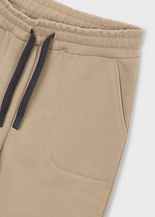 Basic plush 2 pants tracksuit