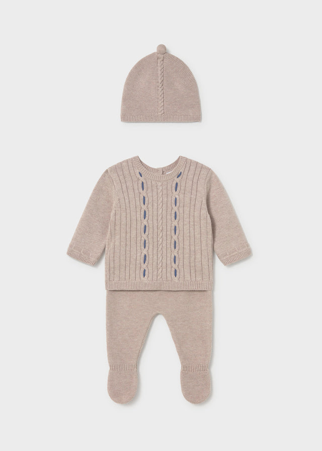 Leg warmer & hat set