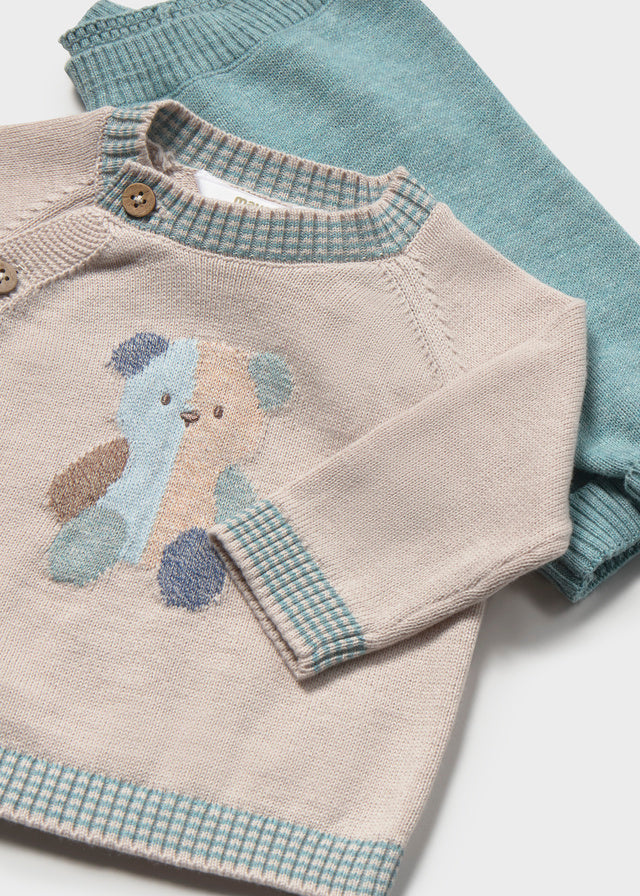 Knit pants set