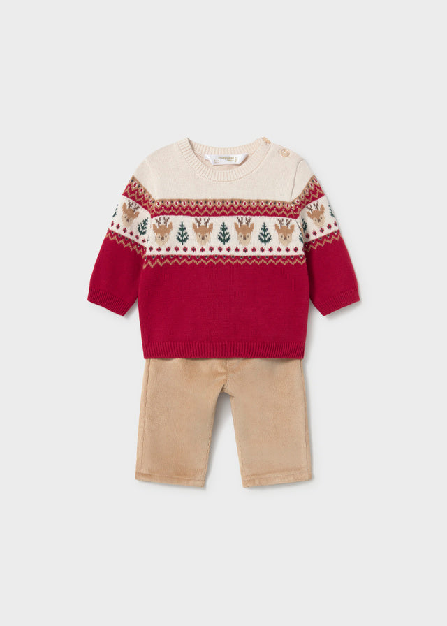 Jersey and long trousers set