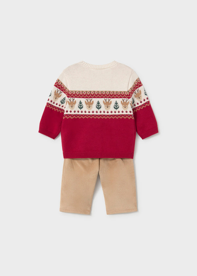 Jersey and long trousers set
