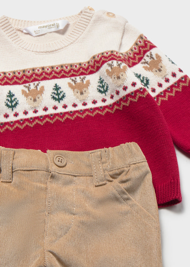 Jersey and long trousers set