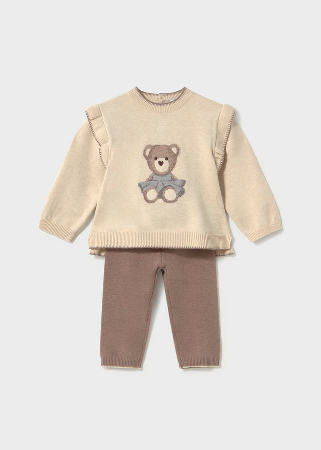 Knit pants set