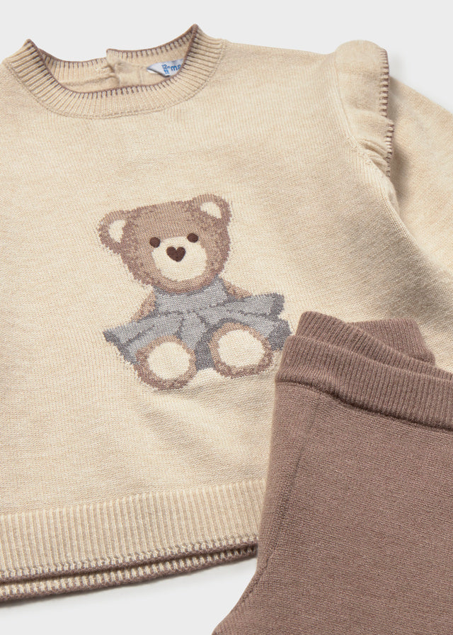 Knit pants set
