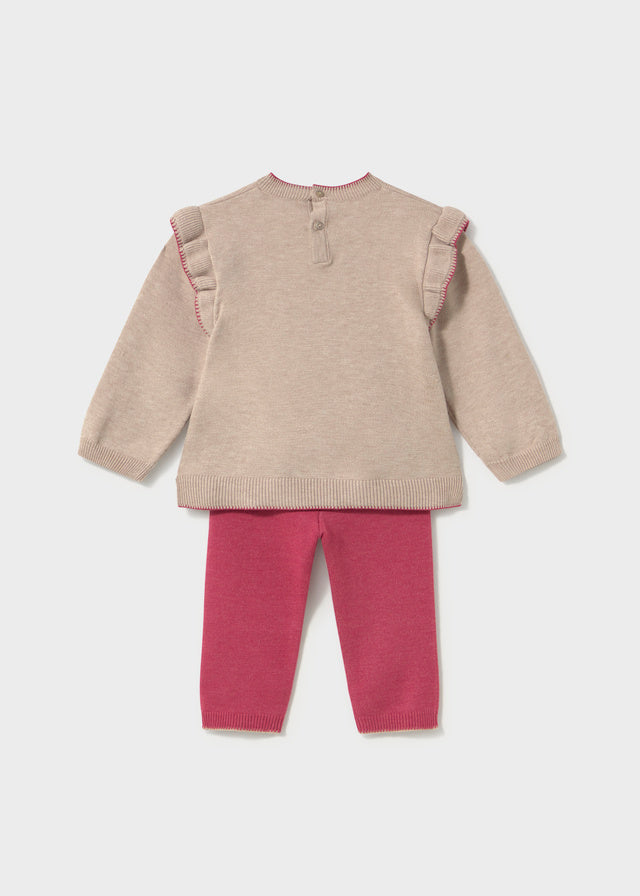 Knit pants set