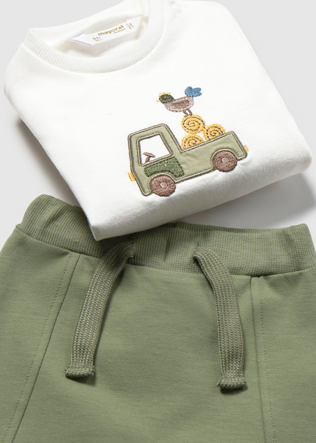 3-piece tracksuit w/vest