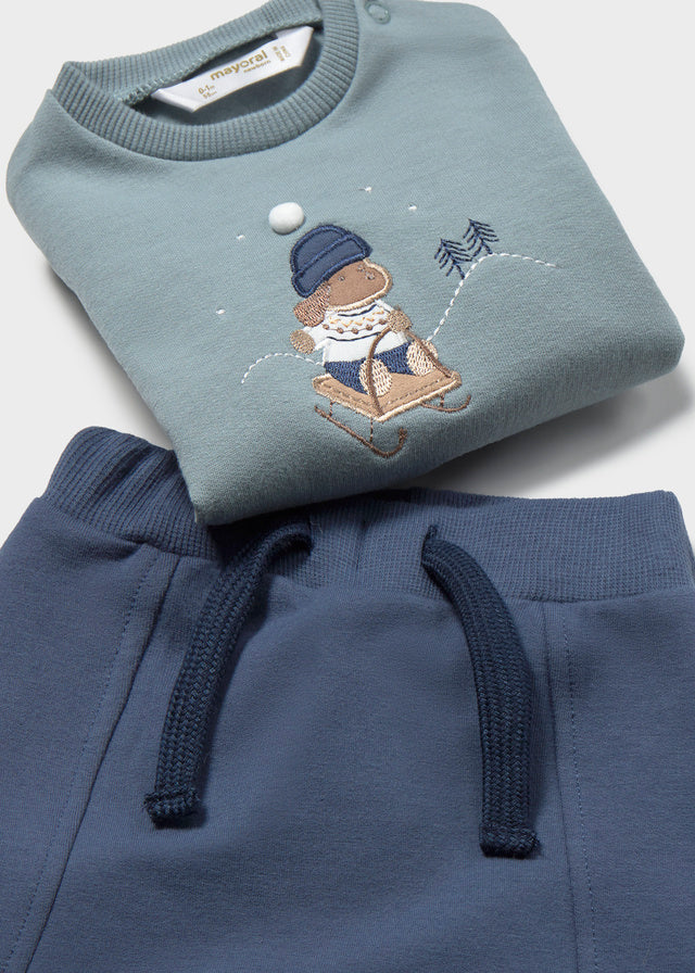 3-piece tracksuit w/vest