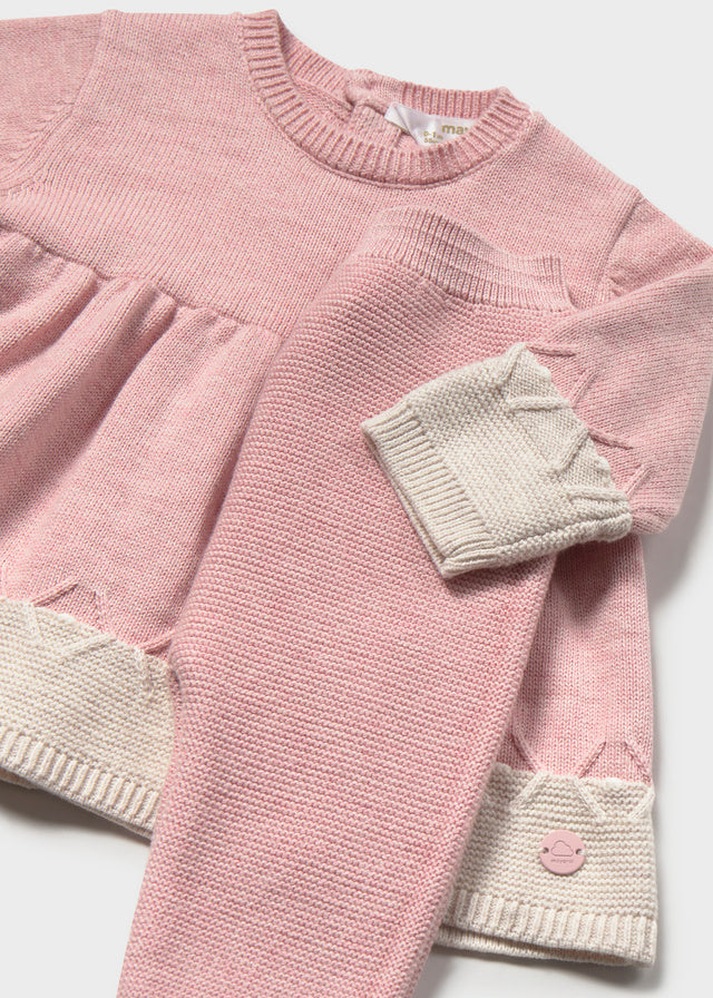 Knit leggings set