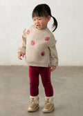 Velvet leggings set