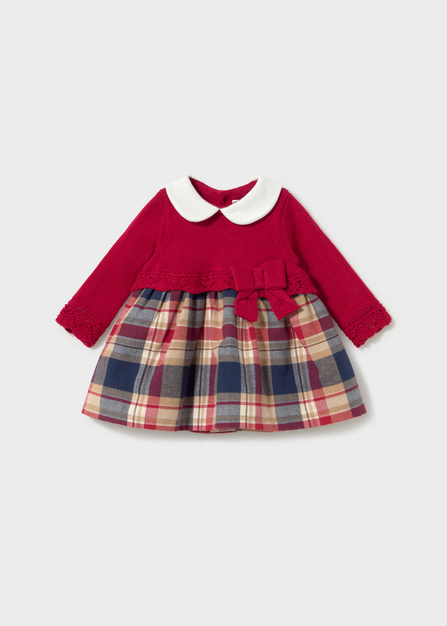 Combined Knit dress