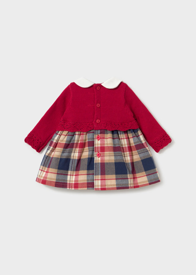 Combined Knit dress