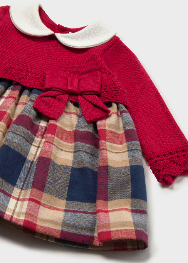 Combined Knit dress