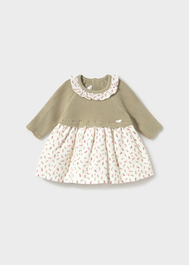 Combined Knit dress