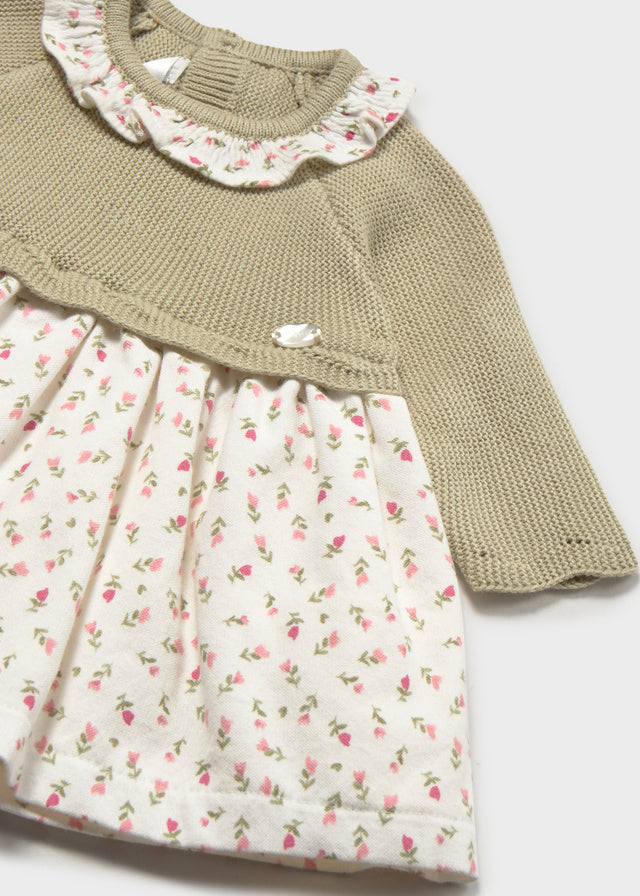 Combined Knit dress