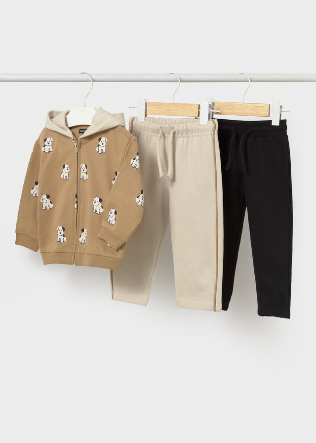 3-piece printed tracksuit