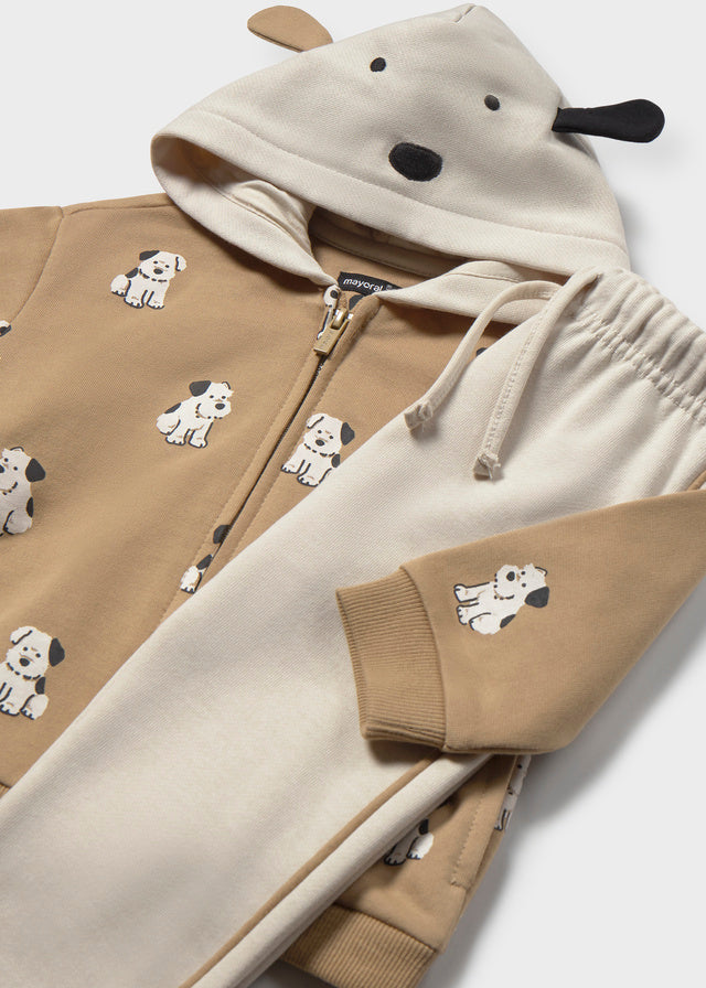 3-piece printed tracksuit