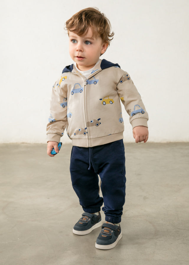 3-piece printed tracksuit