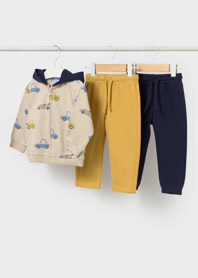 3-piece printed tracksuit