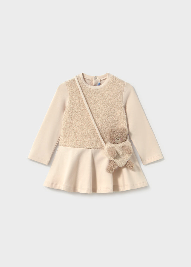 Combined dress with bag