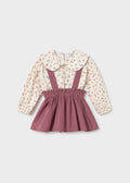 Skirt set w/ suspenders