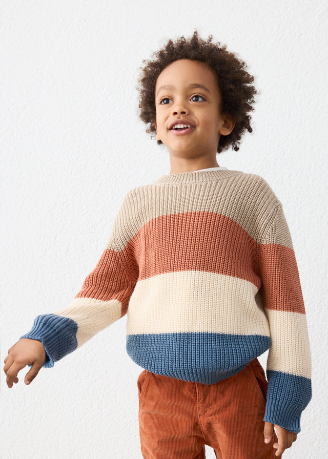 Color-Block jersey top