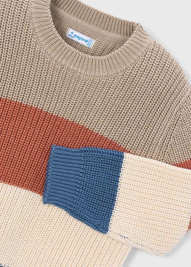 Color-Block jersey top