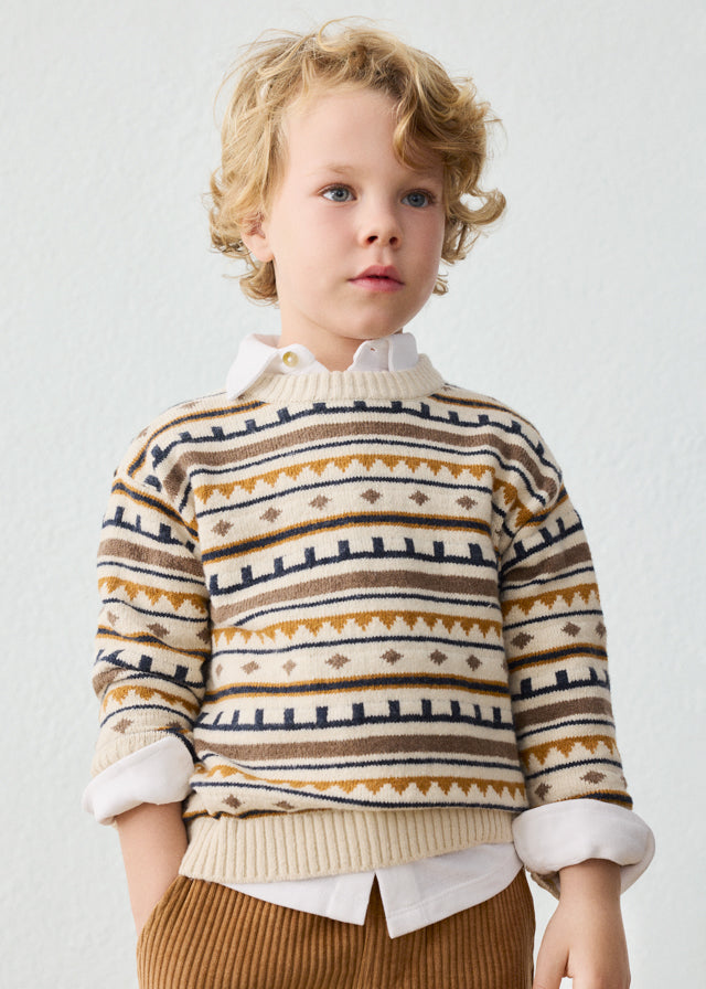 Jacquard jumper