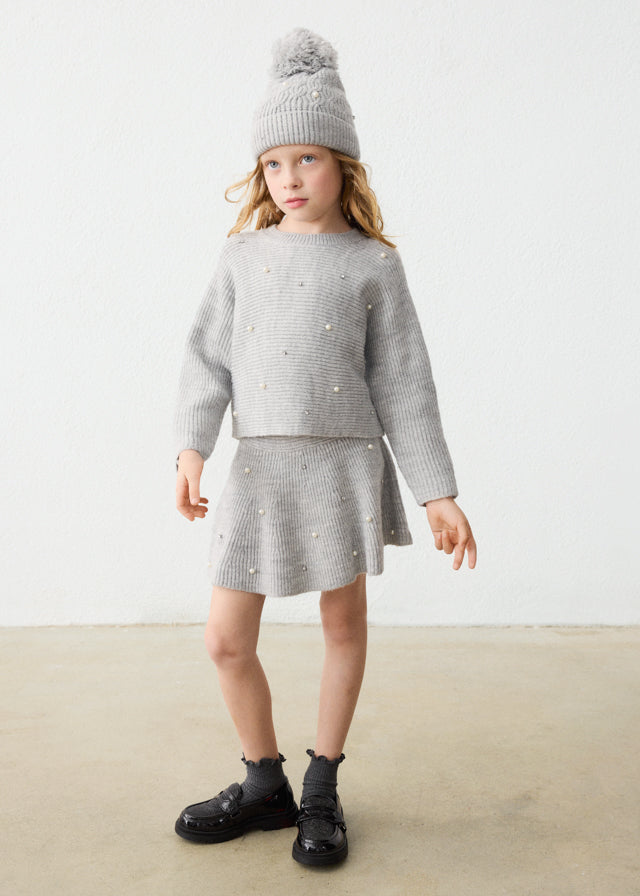 Pearl knit sweater