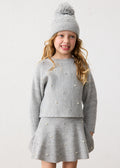 Pearl knit sweater
