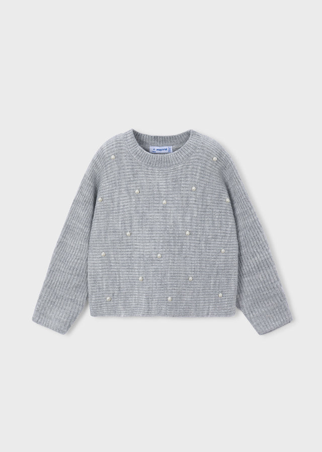 Pearl knit sweater