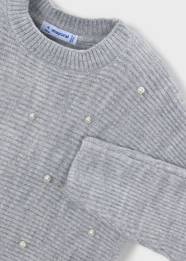 Pearl knit sweater