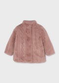 Faux-fur coat