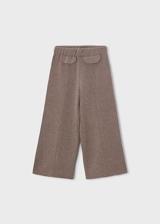 Knitted long pants