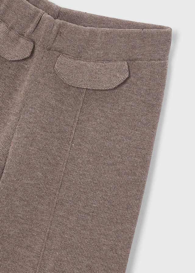 Knitted long pants