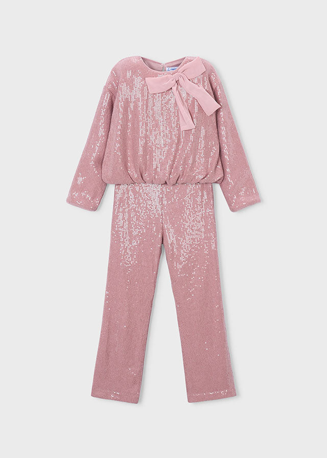 Sequined pants set